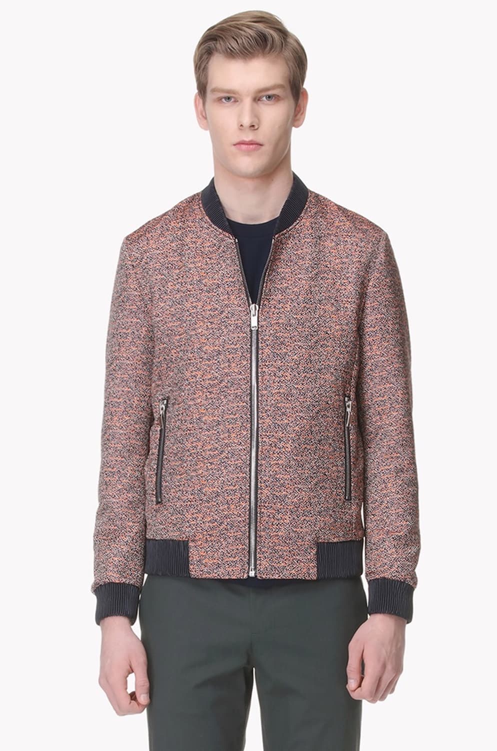 시스템옴므 트위드 봄버자켓 100 상품이미지1