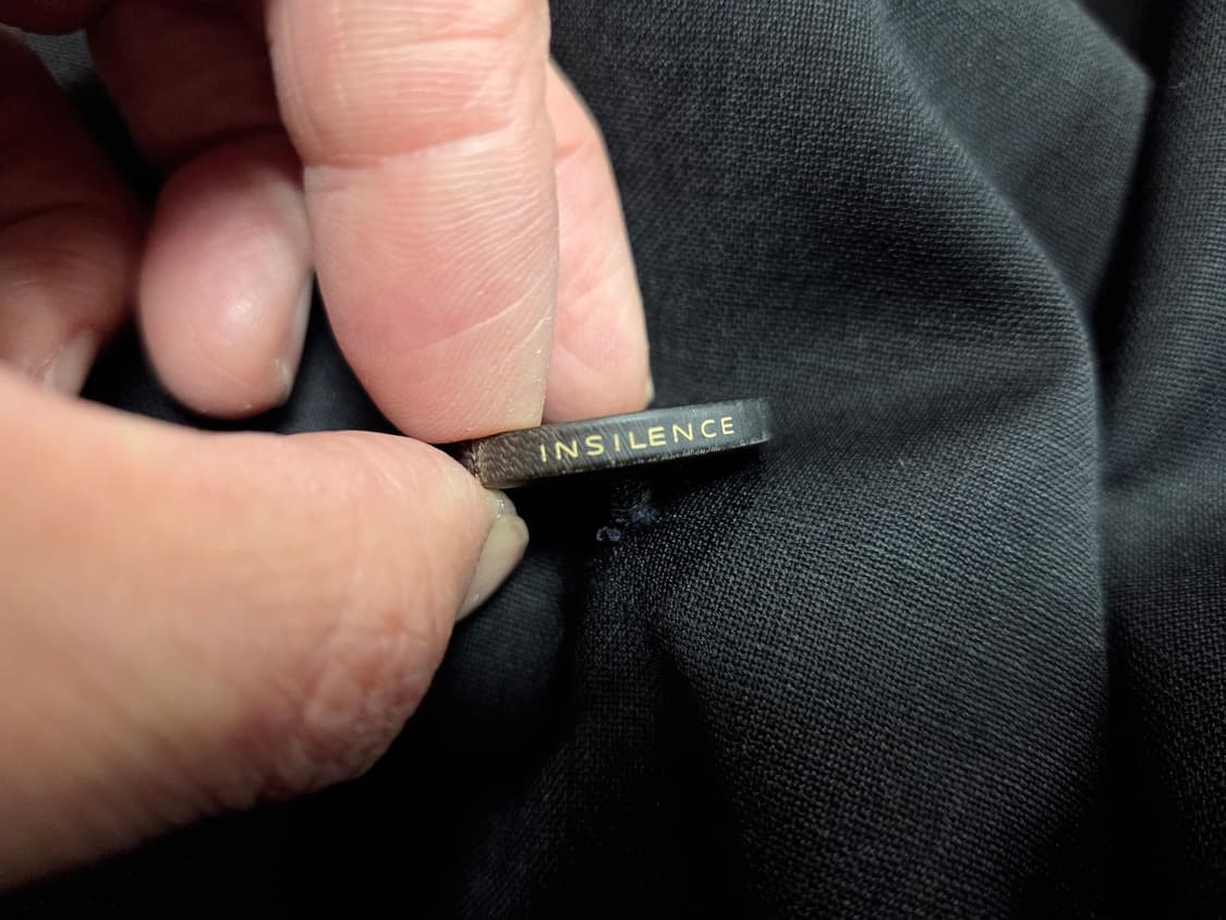 인사일런스(INSILENCE) 히든버튼  트렌치코트 95-100 상품이미지9