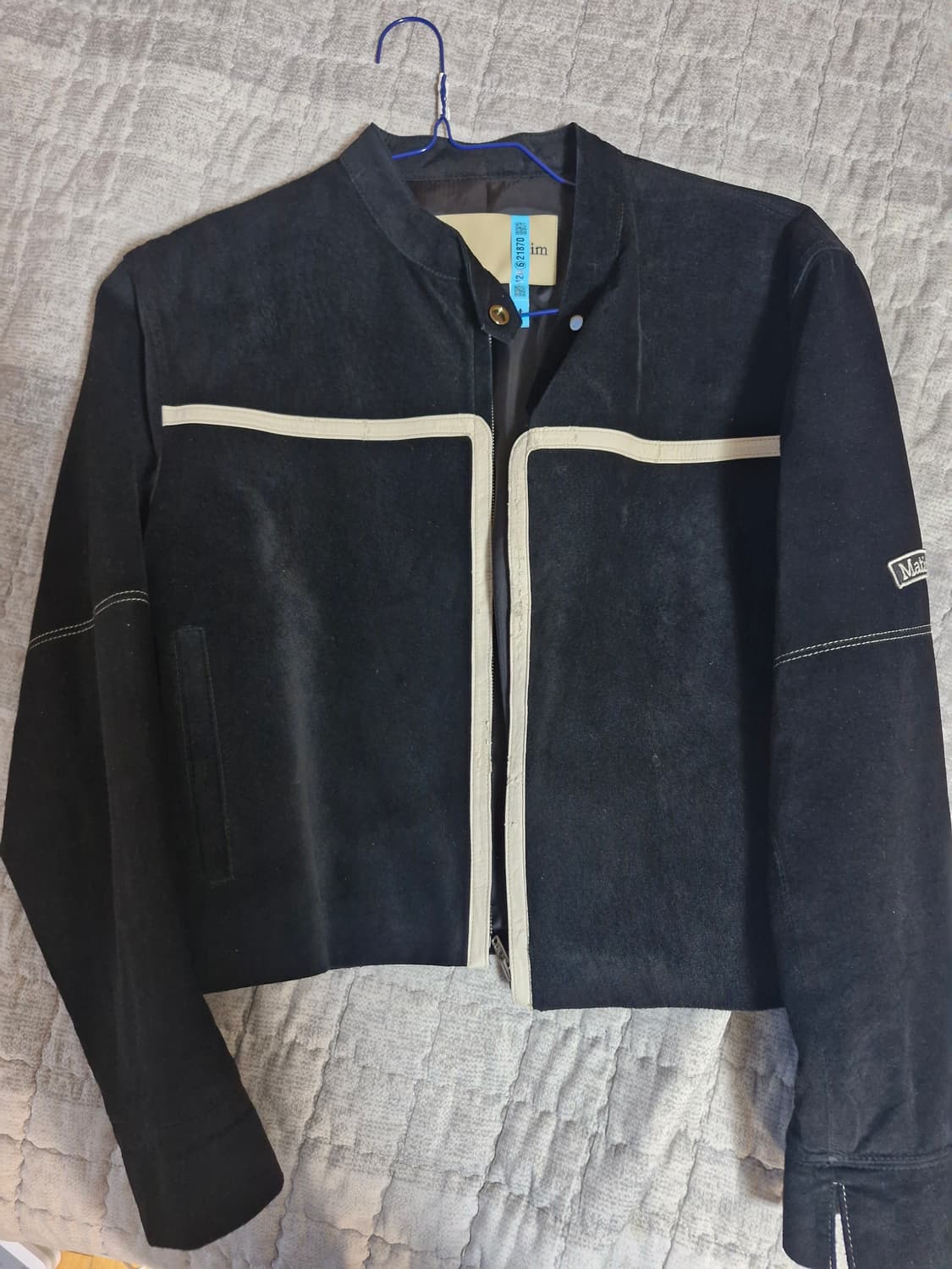 마뗑킴 스웨이드 레이싱 자켓 상품이미지6