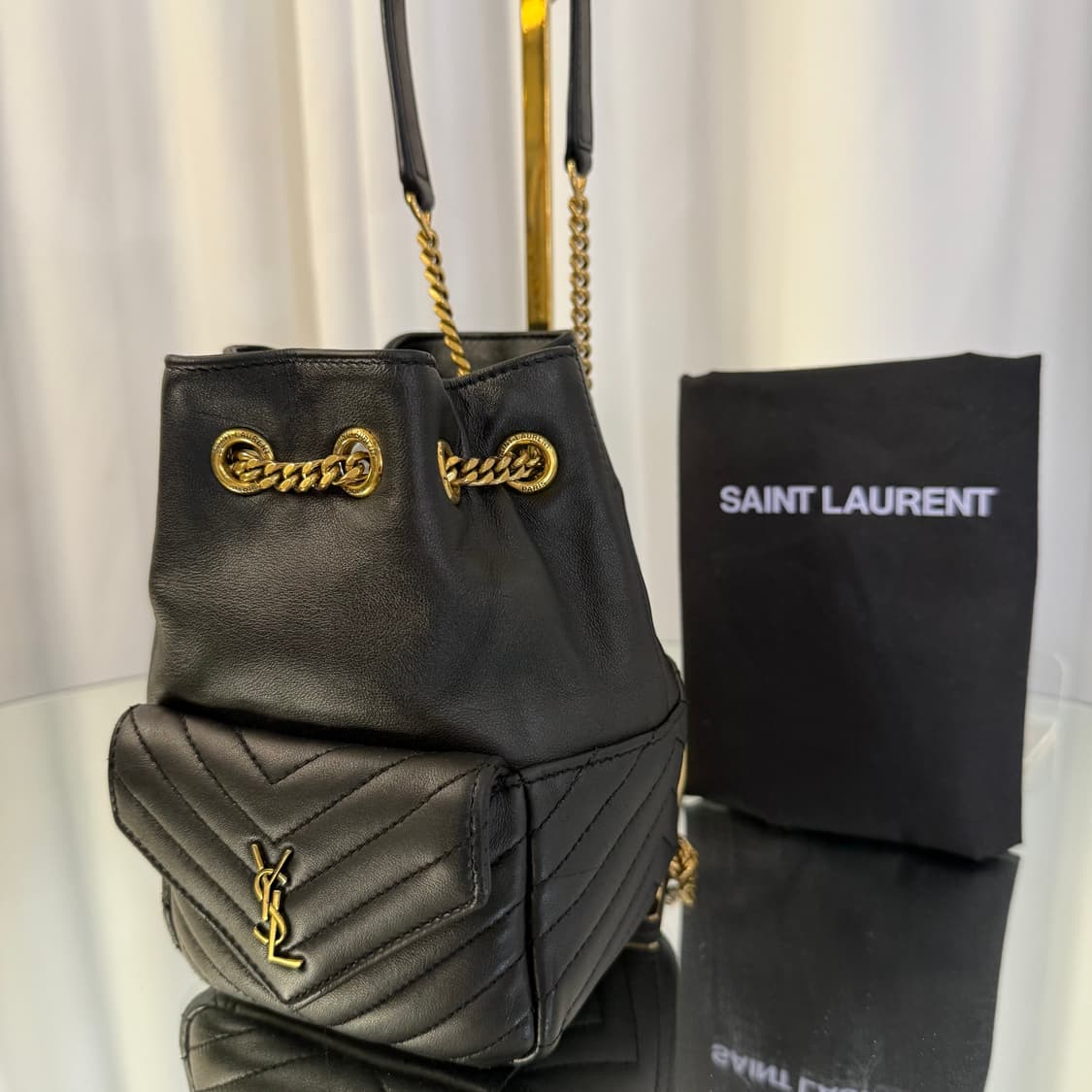 생로랑 조 미니 체인 버킷백 상품이미지7