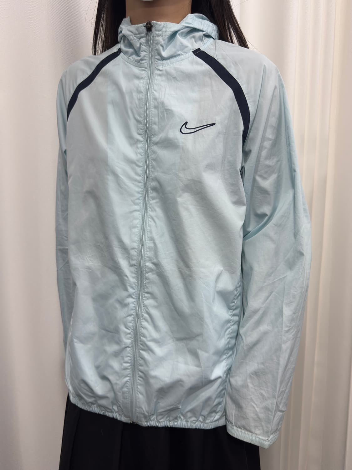 nike blue hood jacket 상품이미지4