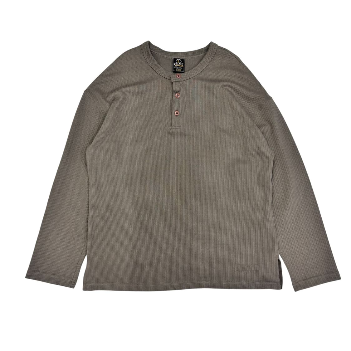 프리즘웍스 와플 헨리넥 긴팔티셔츠 상품이미지1