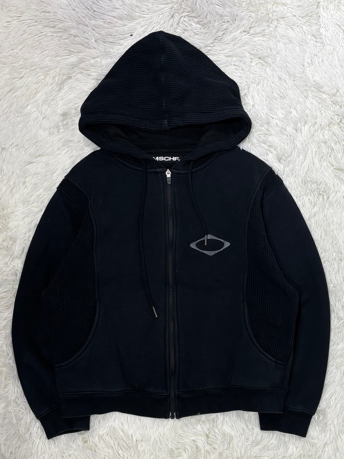 미스치프 와플 후드집업 상품이미지3