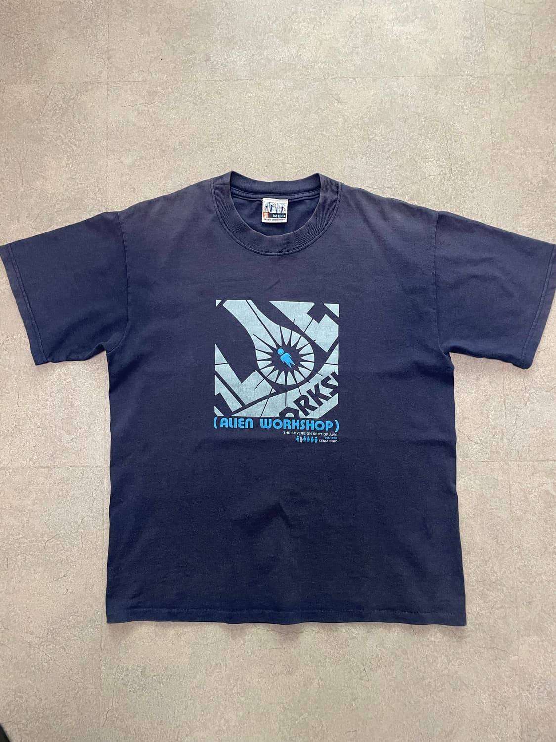 90s alien workshop 에일리언 워크샵 반팔 티셔츠 상품이미지1