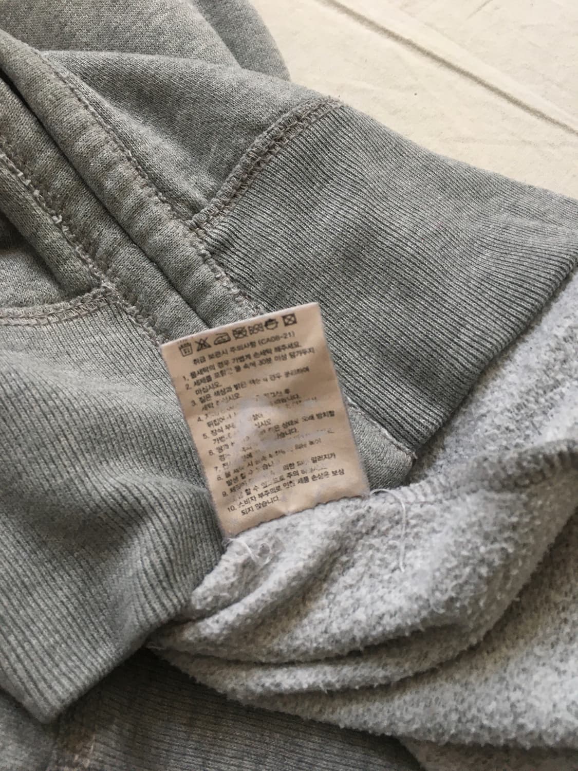 후아유 스펠 후드집업 상품이미지6