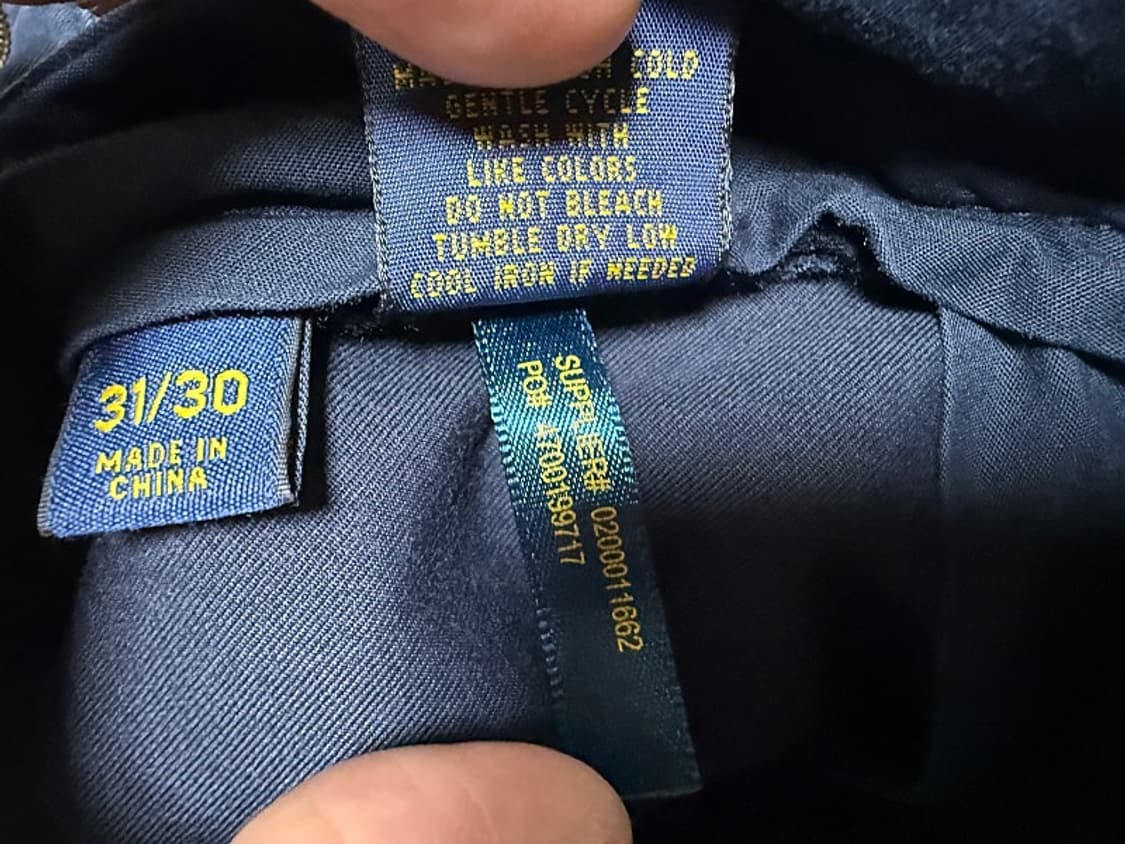 폴로 랄프로렌 바지 남성용 36인치 상품이미지8