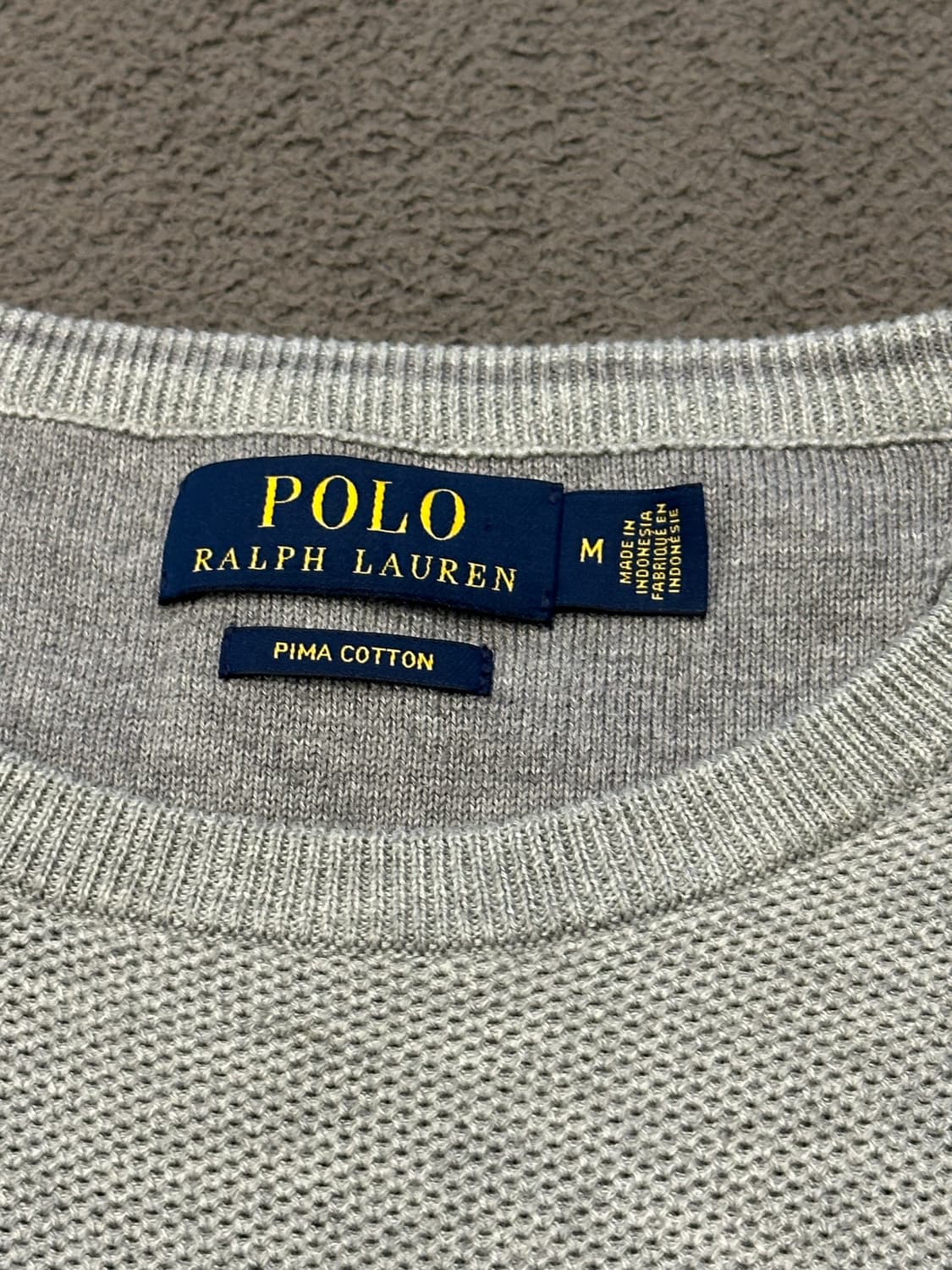 폴로 랄프로렌 피마코튼 니트 처분  상품이미지3