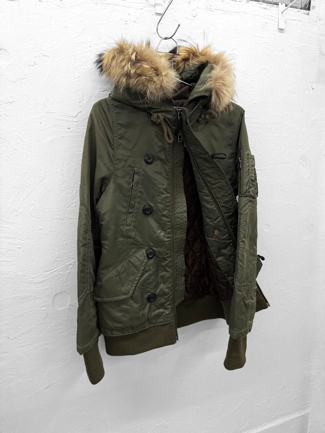 moussy 투웨이집업 점퍼 상품이미지4