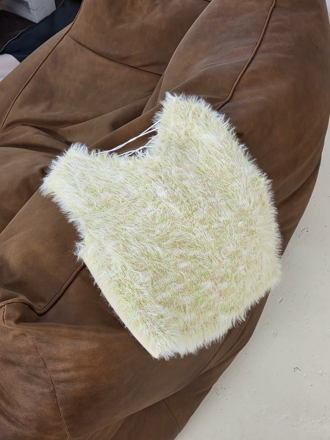 Vin Japanese 피스타치오 니트 조끼 상품이미지5