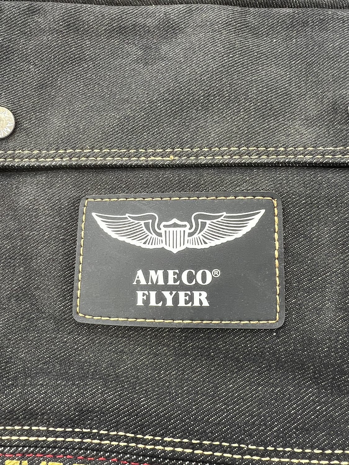 아메코 USAF AIRFORCE 밀리터리 드로스트링 데님 백팩 상품이미지5