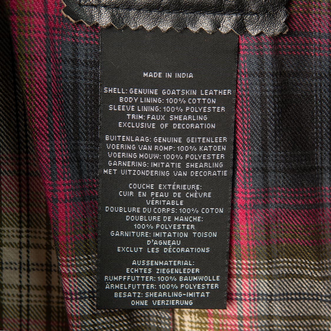 [44] 할리데이비슨 고트스킨 레더 라이더자켓 97125-13VW 상품이미지7