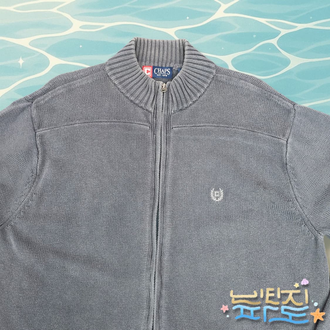  L,105 POLO 챕스 랄프로렌 코튼니트 집업 가디건 상품이미지2