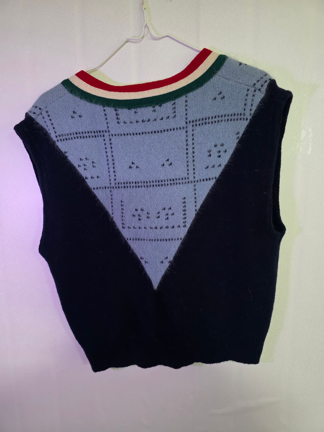 N°44 브이넥 니트 조끼 상품이미지2