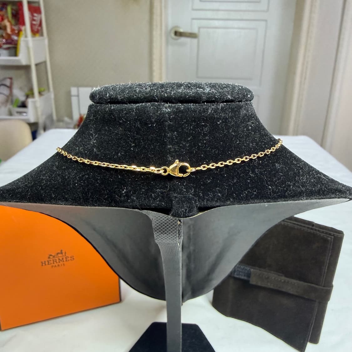 [풀구성] 에르메스 미니 팝아슈 펜던트 네크리스 목걸이 상품이미지6