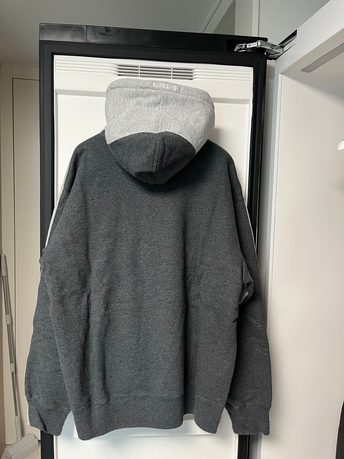 L ) 슈프림 S로고 후면 배색 후드티 상품이미지2