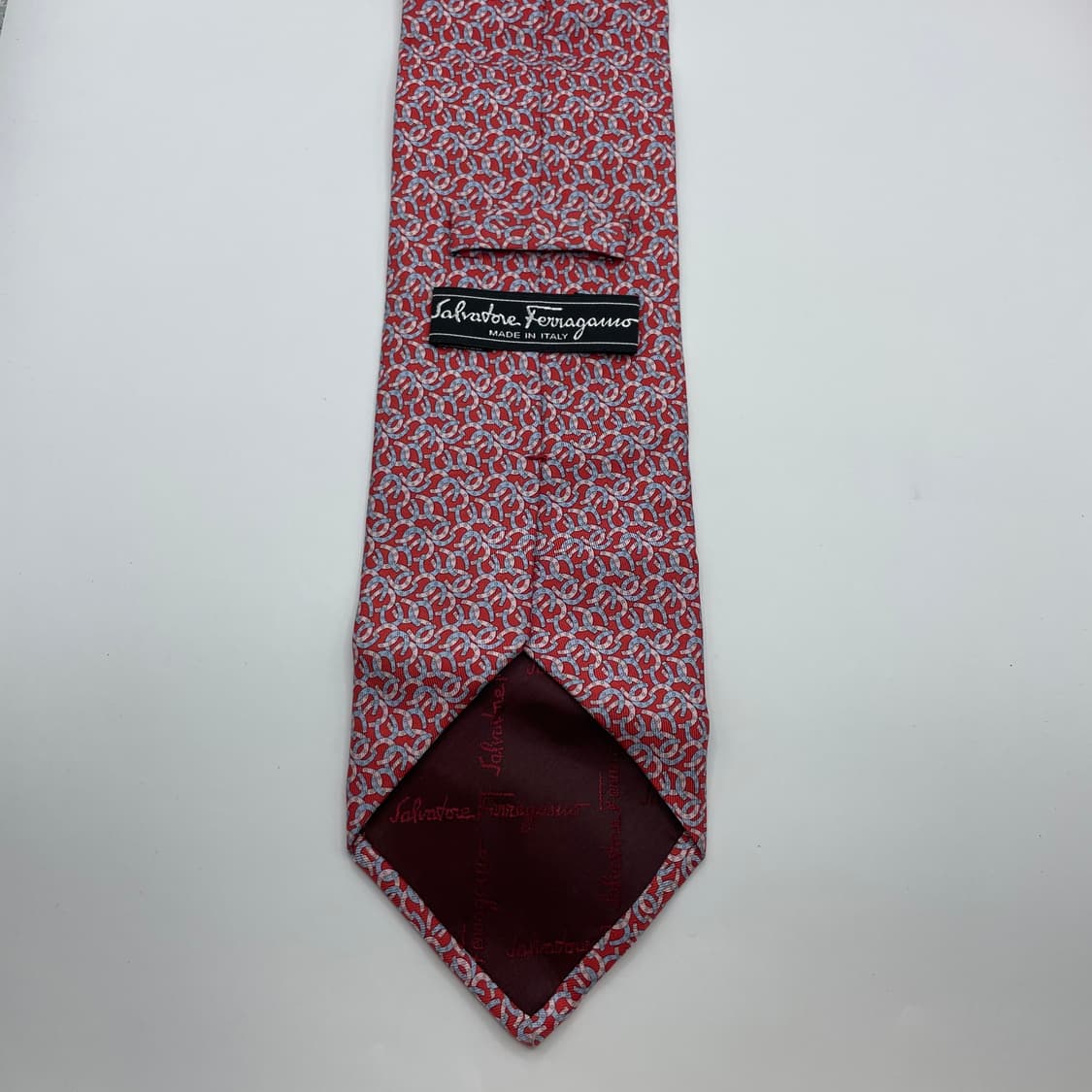 610) (Ferragamo) 살바토레페레가모 패턴 넥타이 상품이미지2