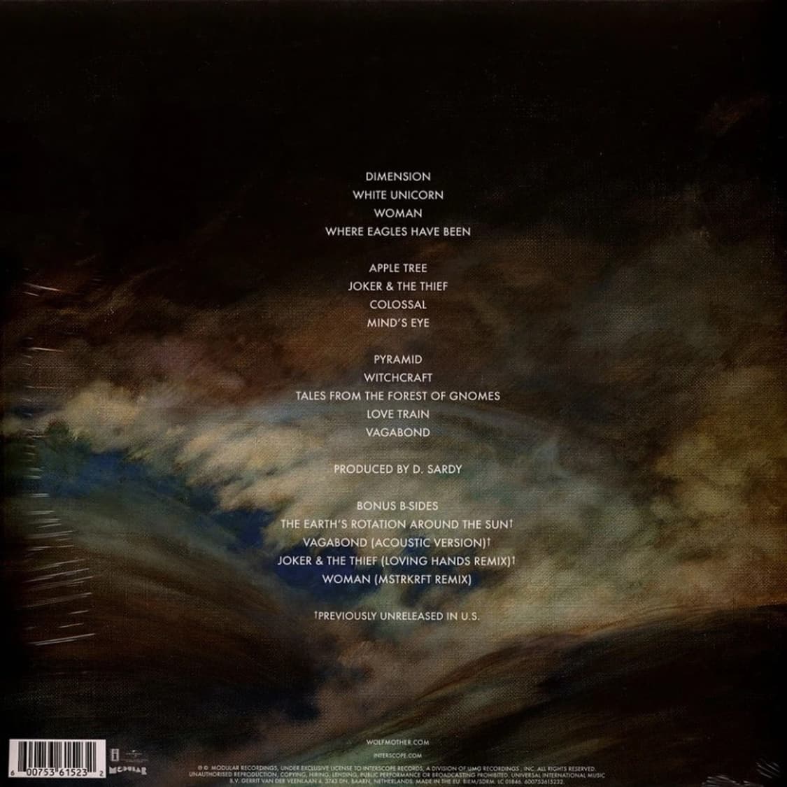 빈티지 00s 2005 Wolfmother 밴드 티셔츠 상품이미지6