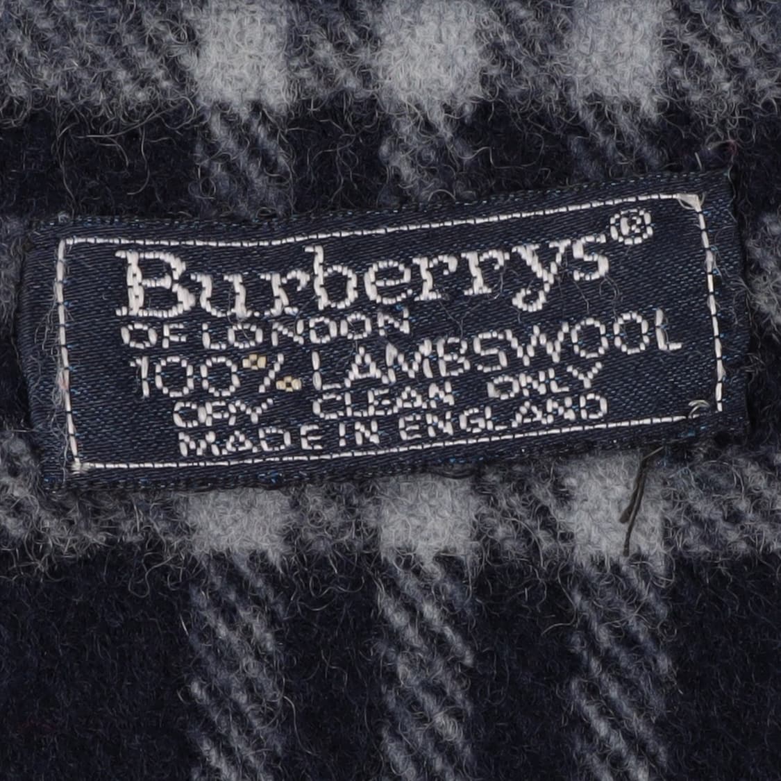 버버리 네이비 램스울 노바체크 머플러 상품이미지7