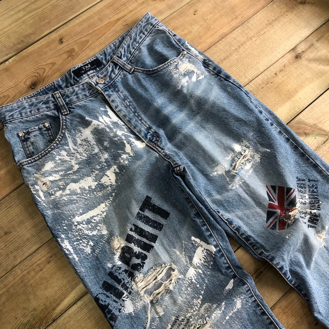 [30-31] Two Ant Jeans 와이드데님팬츠 상품이미지2