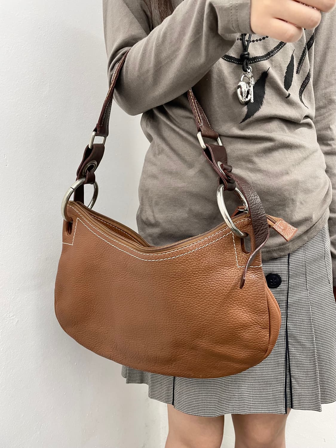 made in Spain C•15 레더 숄더백 상품이미지4