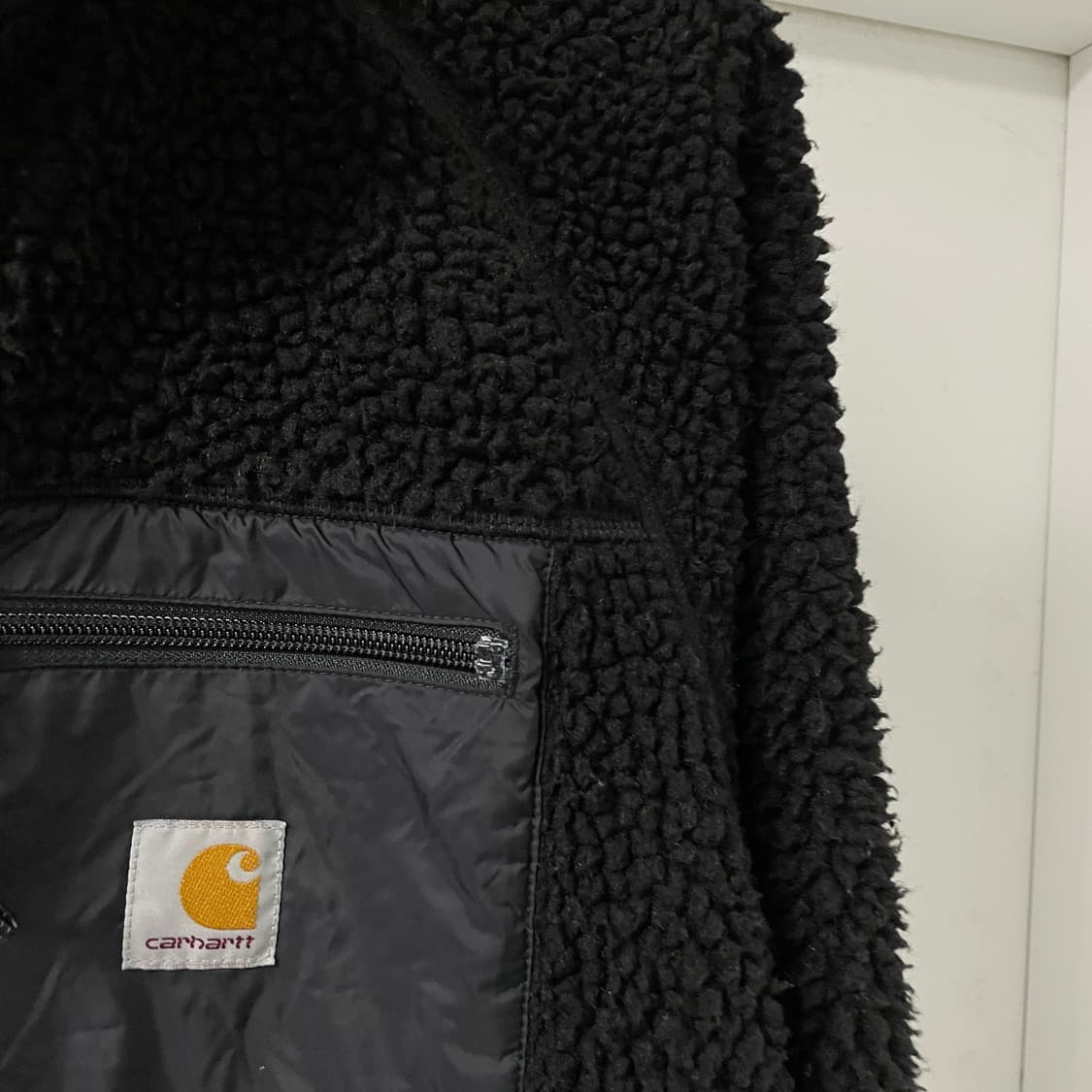 칼하트 플리스 자켓 블랙 L 상품이미지4