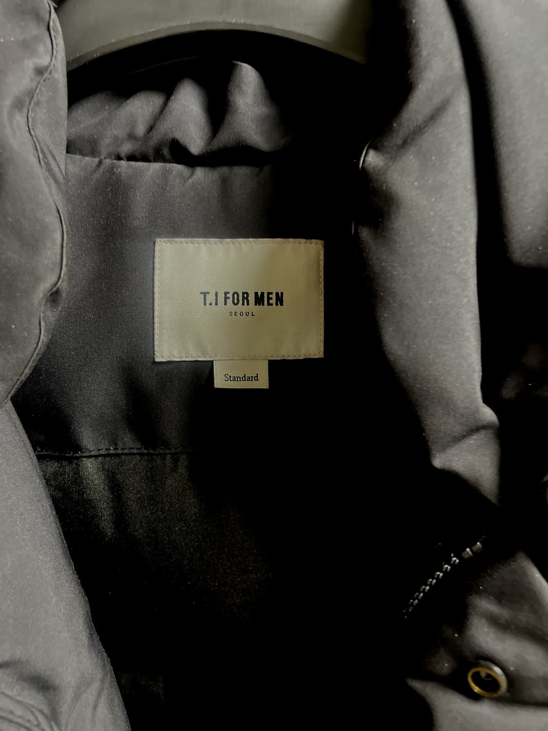 티아이포맨 T.I FOR MEN 남성 후드 롱패딩 L 상품이미지4