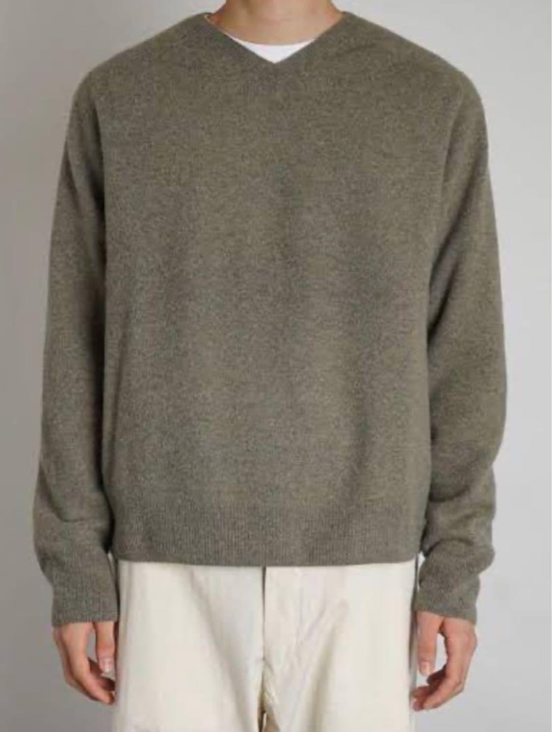 L) 크리스타세야 울 캐시미어 브이넥 니트 상품이미지6