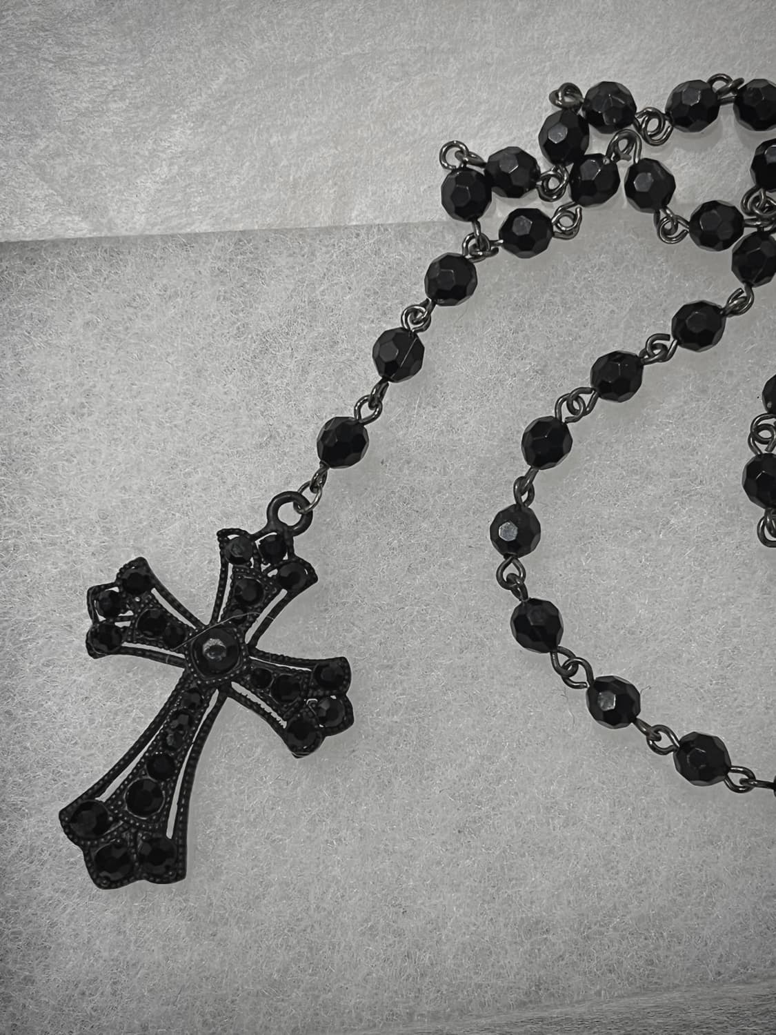 오즈온 오즈 크로스 십자 비즈 목걸이 상품이미지5