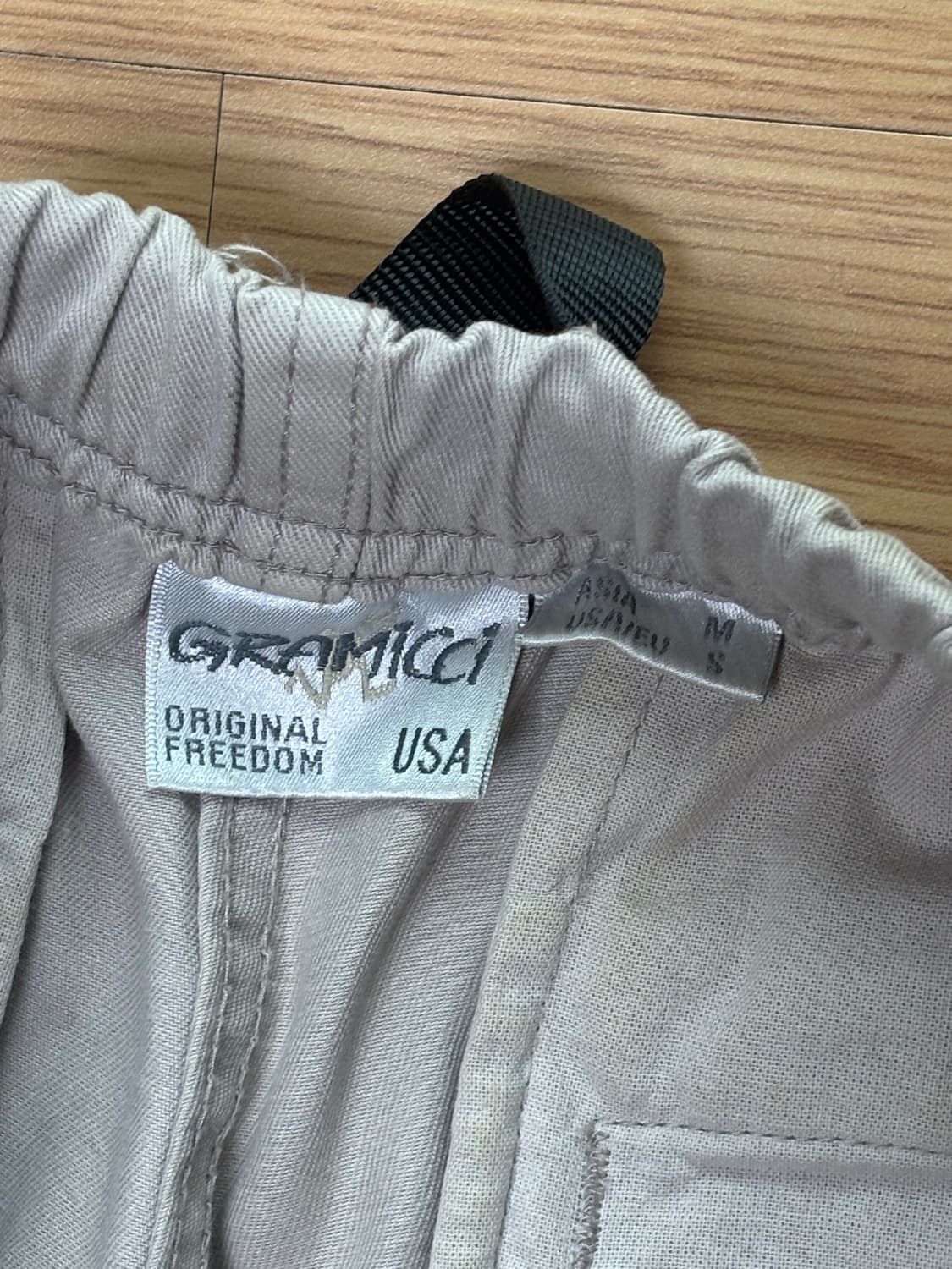 그라미치 루즈테이퍼드 팬츠 M 아이보리 상품이미지3