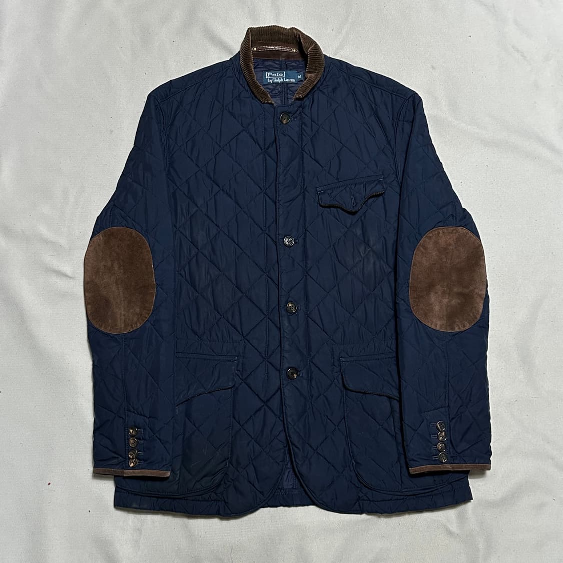 M 폴로랄프로렌 네이비 퀼팅 자켓 상품이미지2