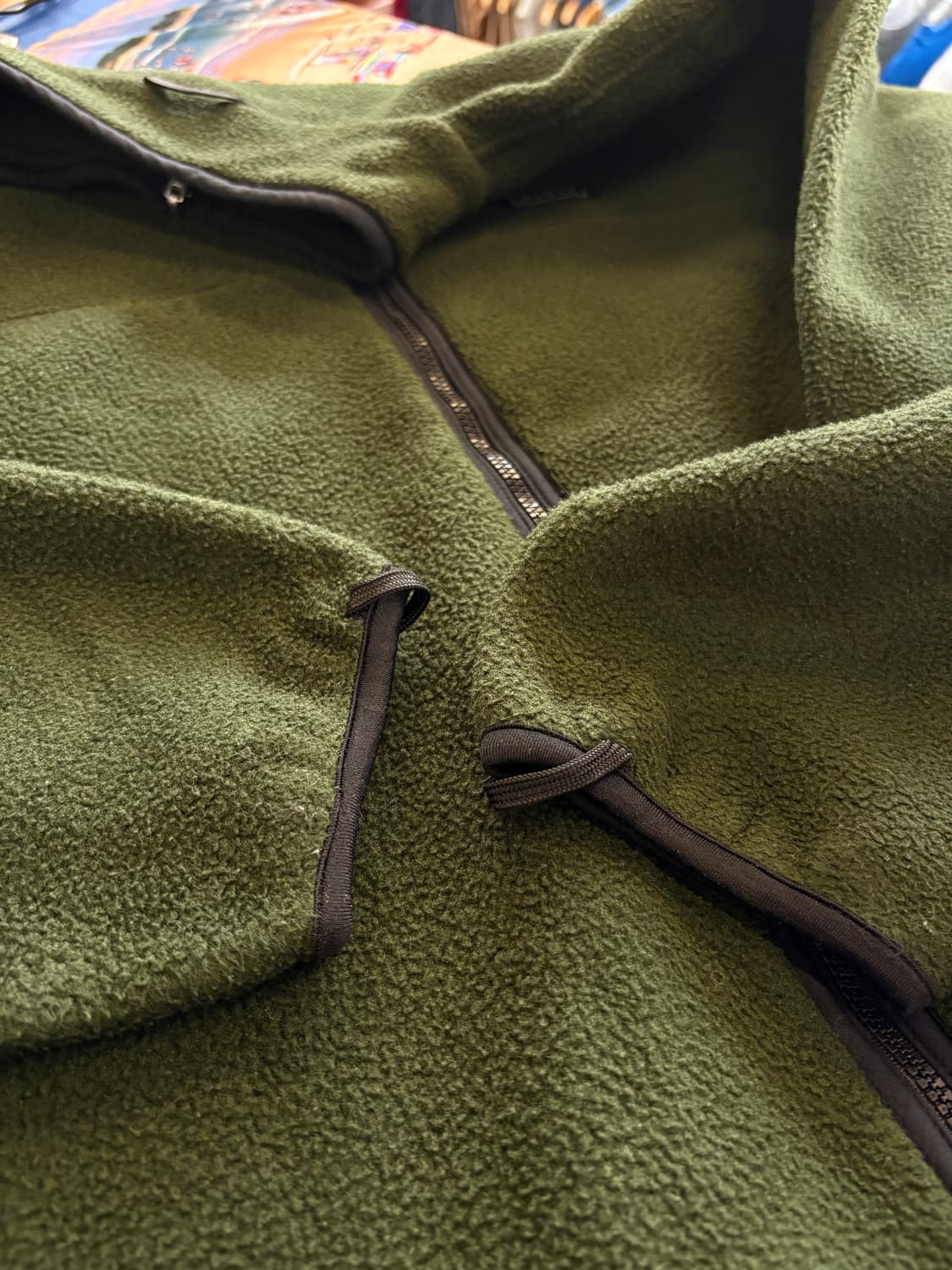 AIGLE 다크그린 폴라텍 플리스 집업 상품이미지7