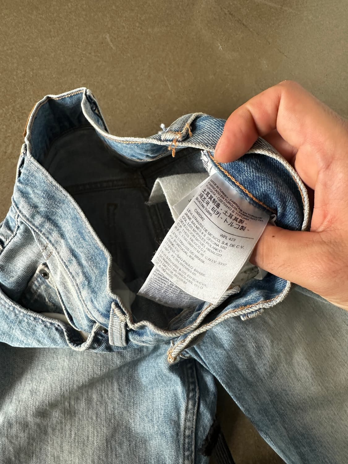 Levis orange tab 517 부츠컷 데님 팬츠 27inch 상품이미지5