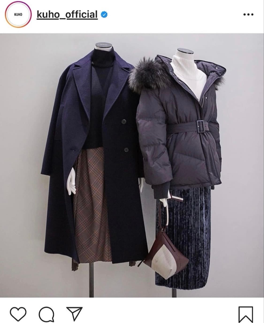 한섬 구호 벨벳 스커트 상품이미지1