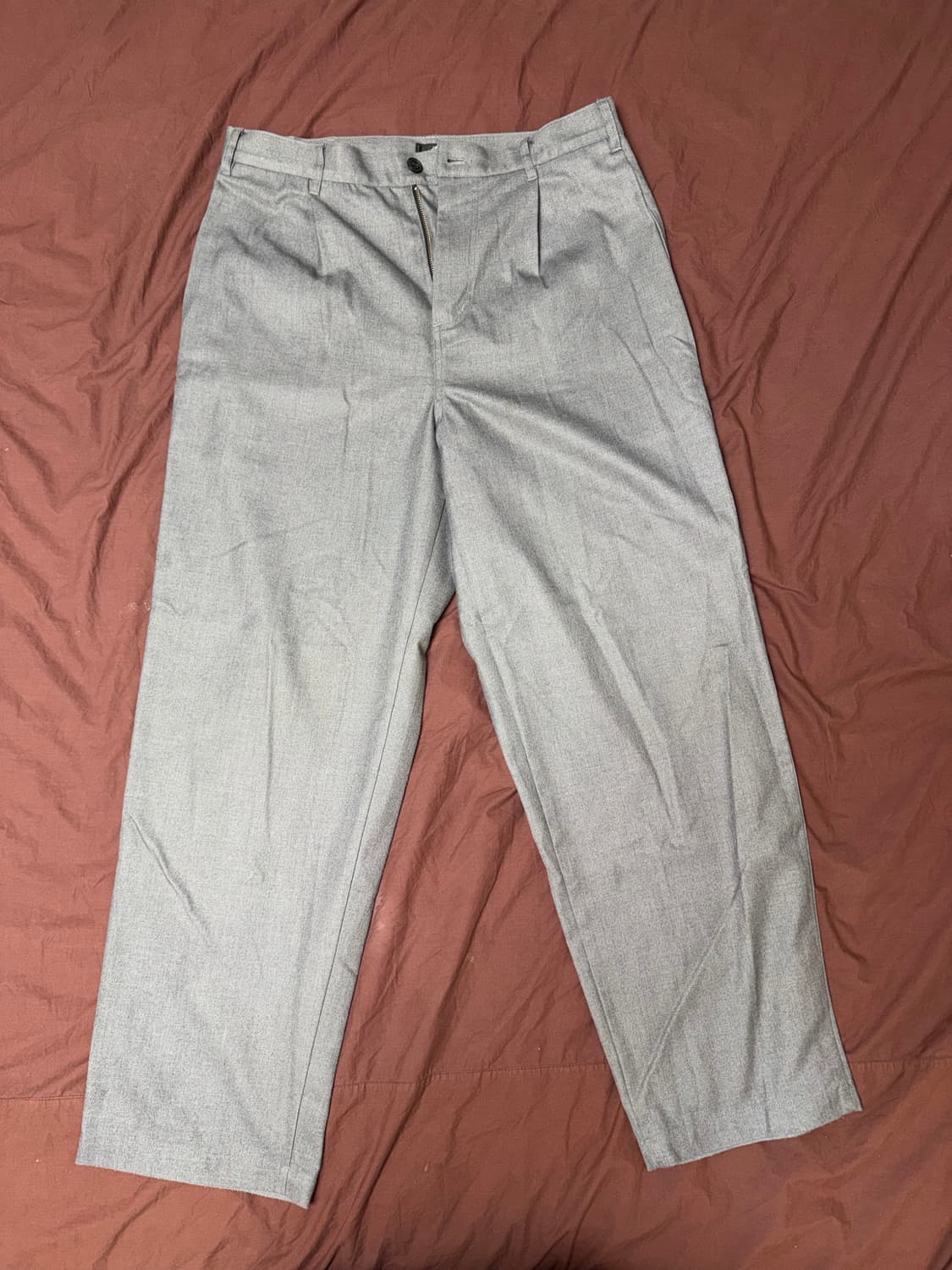 스투시 그레이 베기 바지 상품이미지2