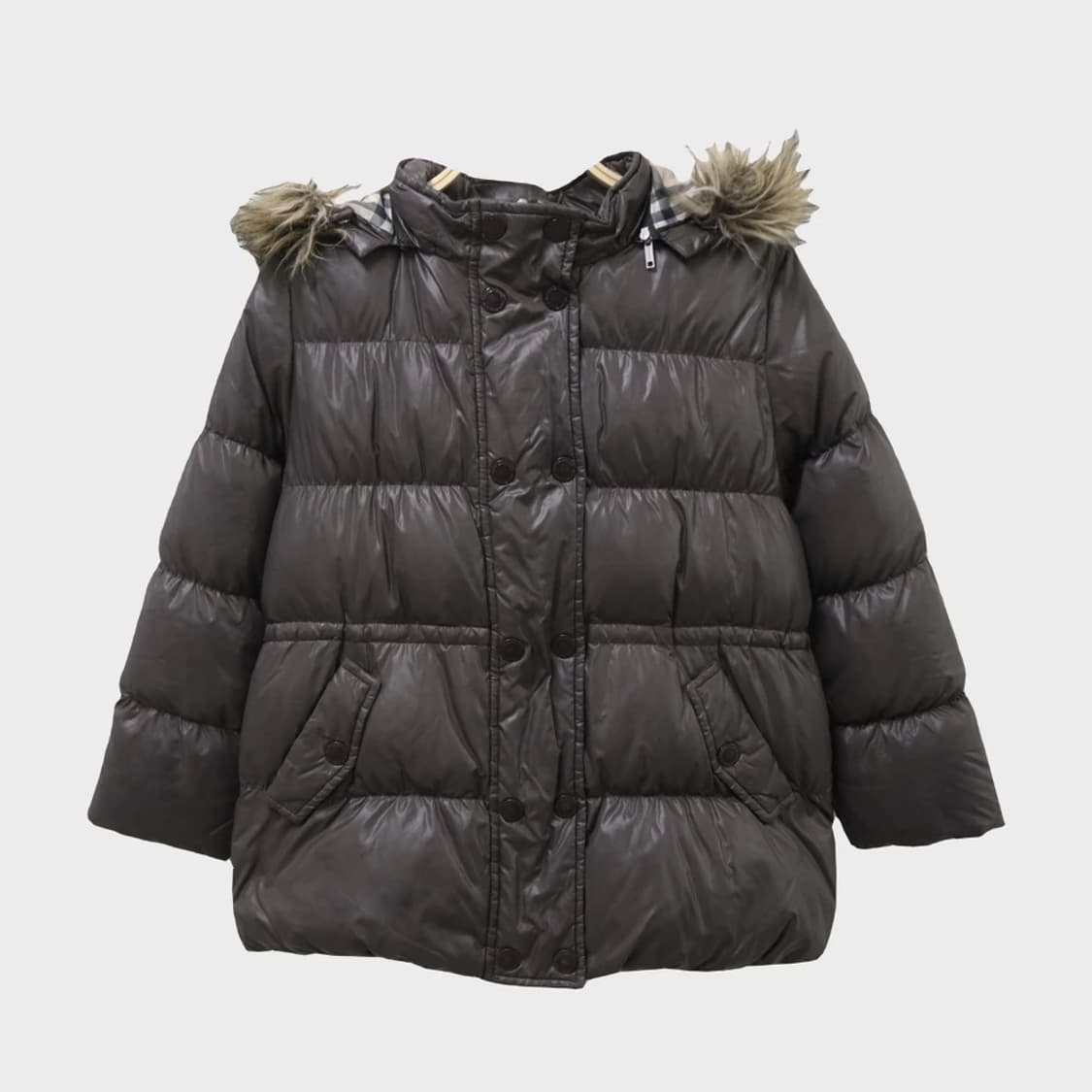 버버리 런던 키즈 셔링 패딩 130A 62244 상품이미지1