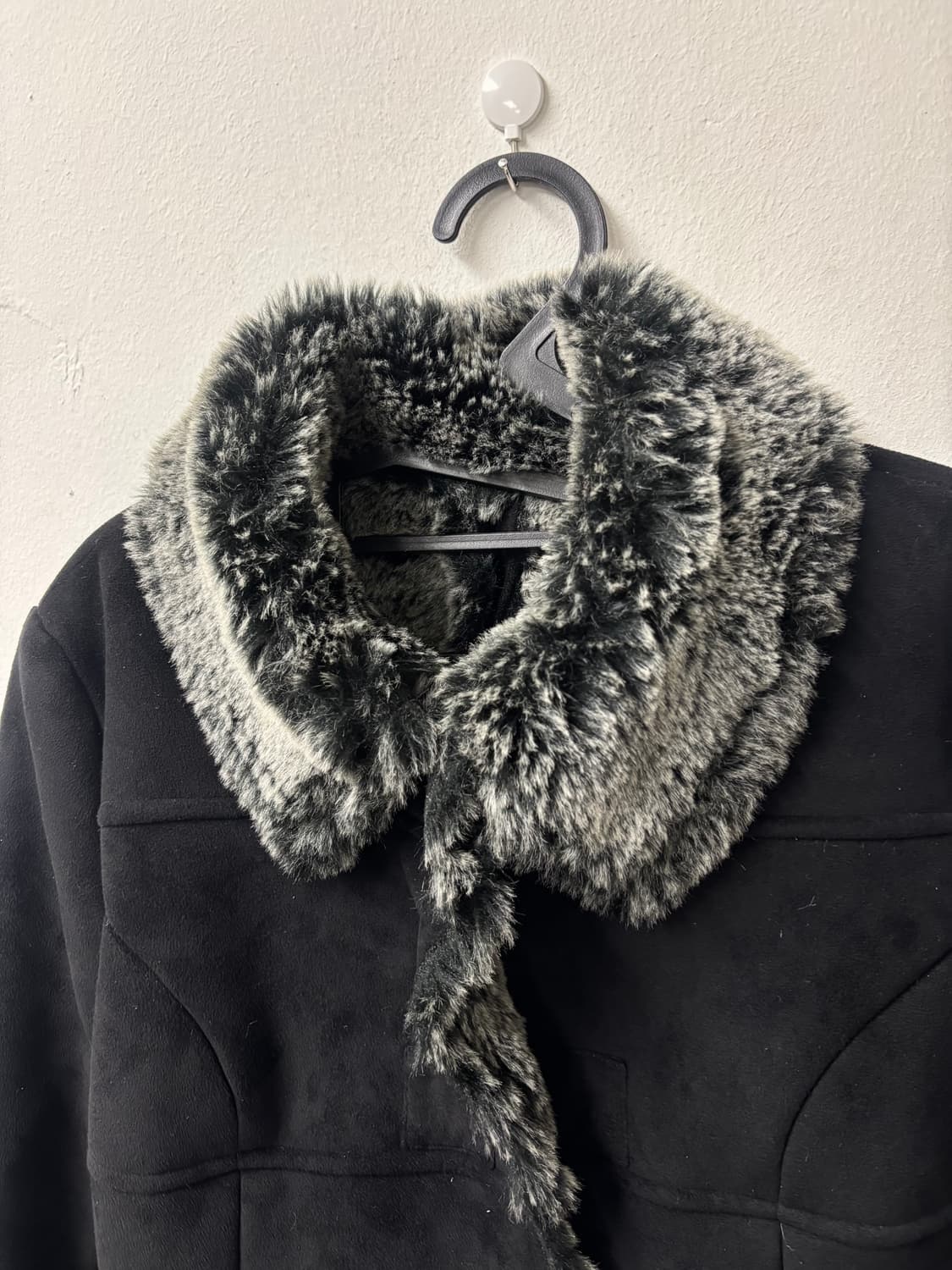 [DEUX]VKEI mood Grey Fur Trimming Jacket 상품이미지6