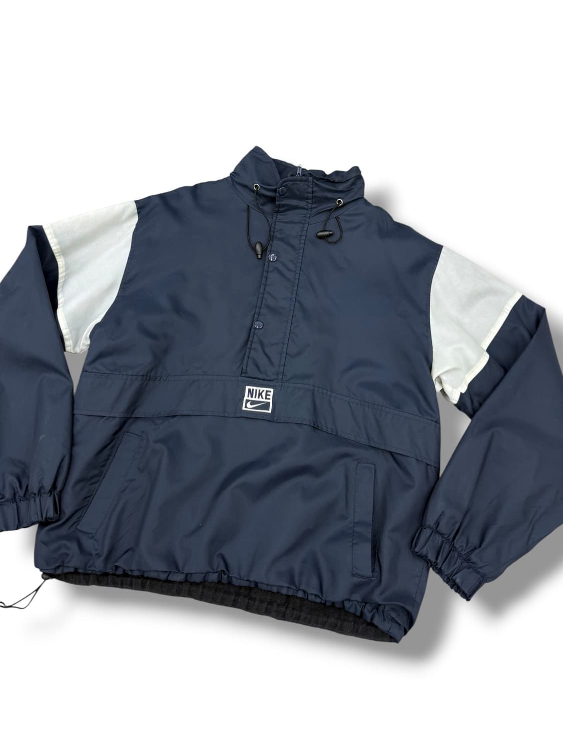 90‘s 나이키 올드스쿨 후드내장 반집업 아노락  상품이미지3