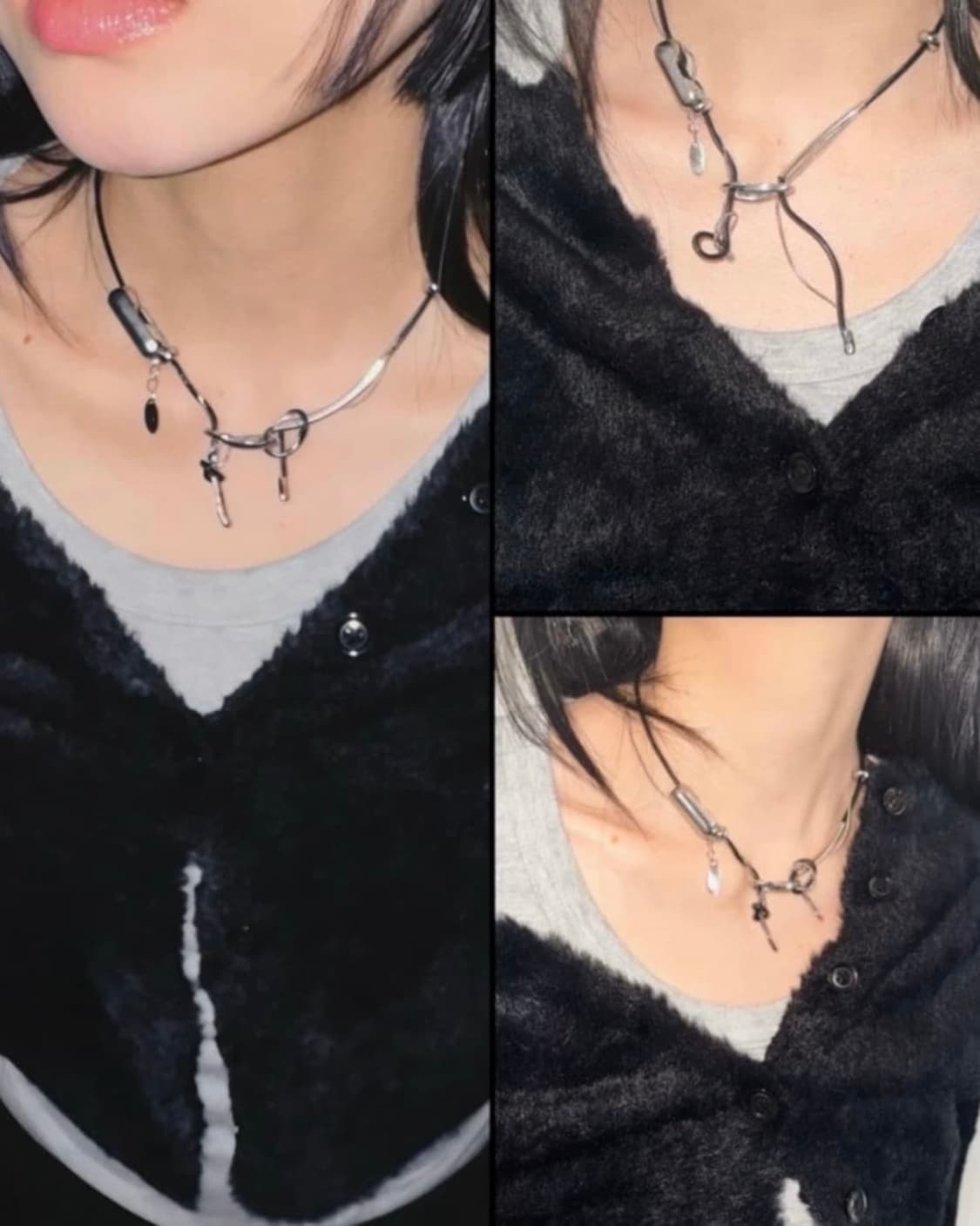 MOBIUS LEATHER NECKLACE 메비우스 가죽 목걸이 상품이미지3
