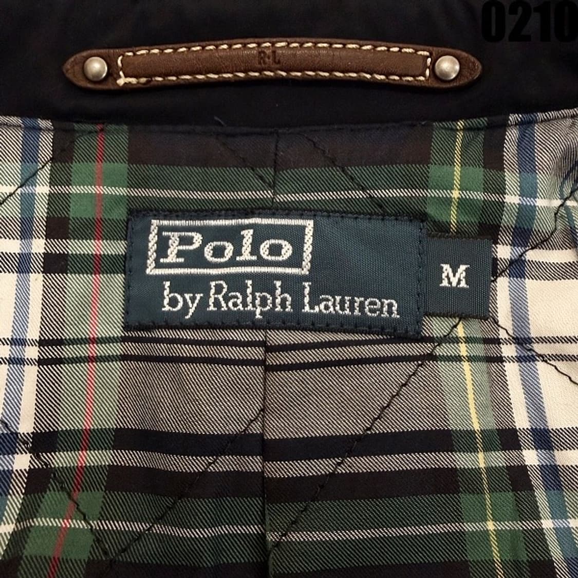 폴로 랄프로렌 퀼팅 집업 자켓 M 0210 상품이미지9