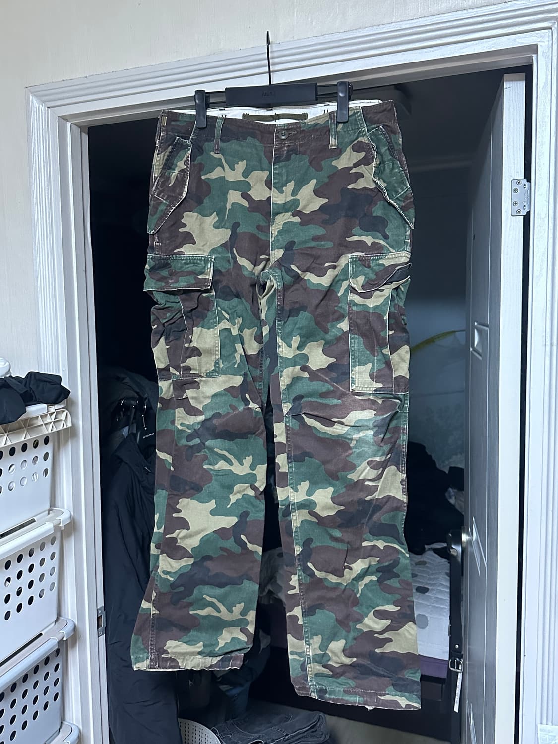 [L] 빈티지 M-65 카모 팬츠 상품이미지1