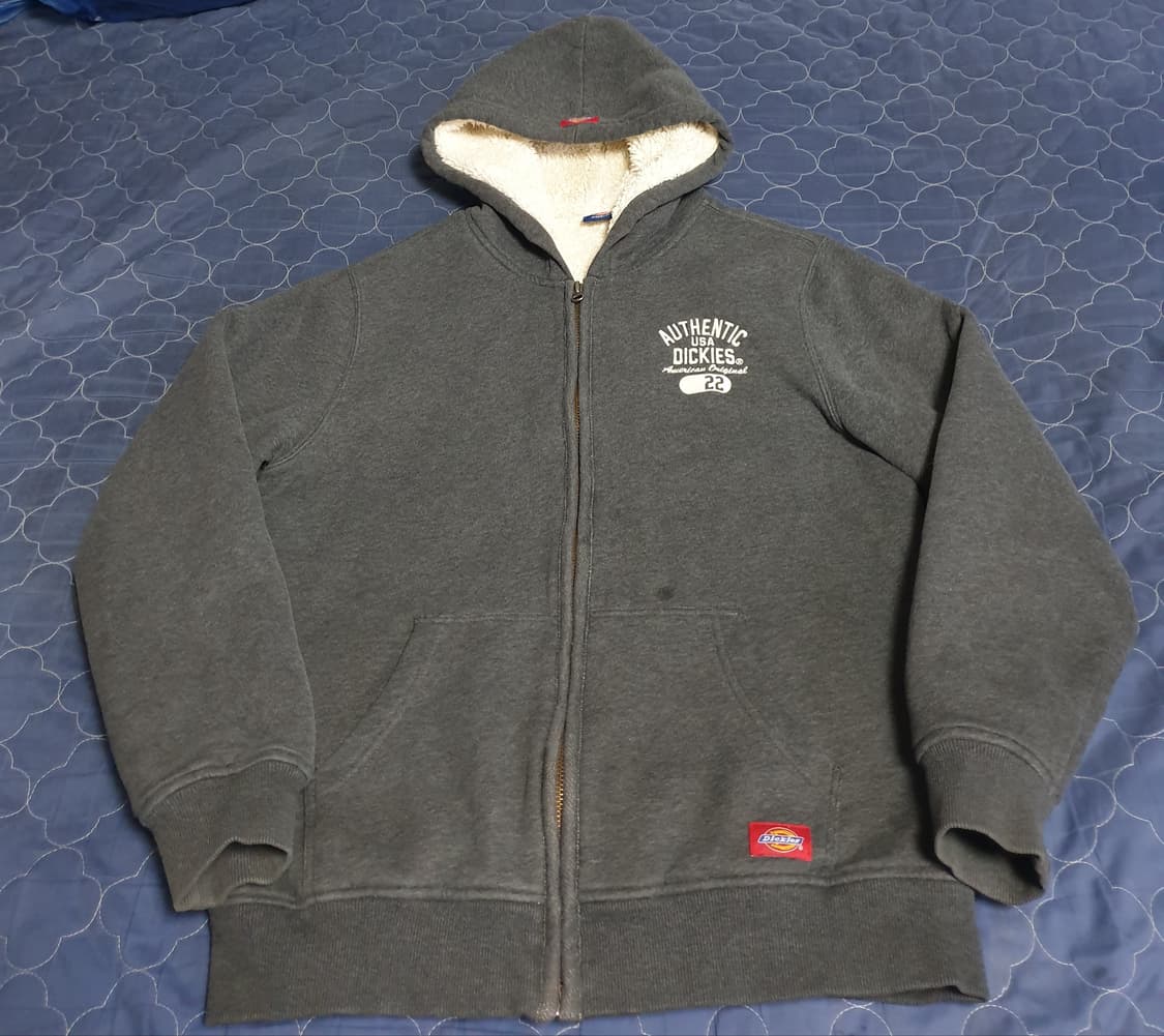 디키즈 USA 안감양털 혜비 후드집업 다크그레이 (L) 상품이미지1