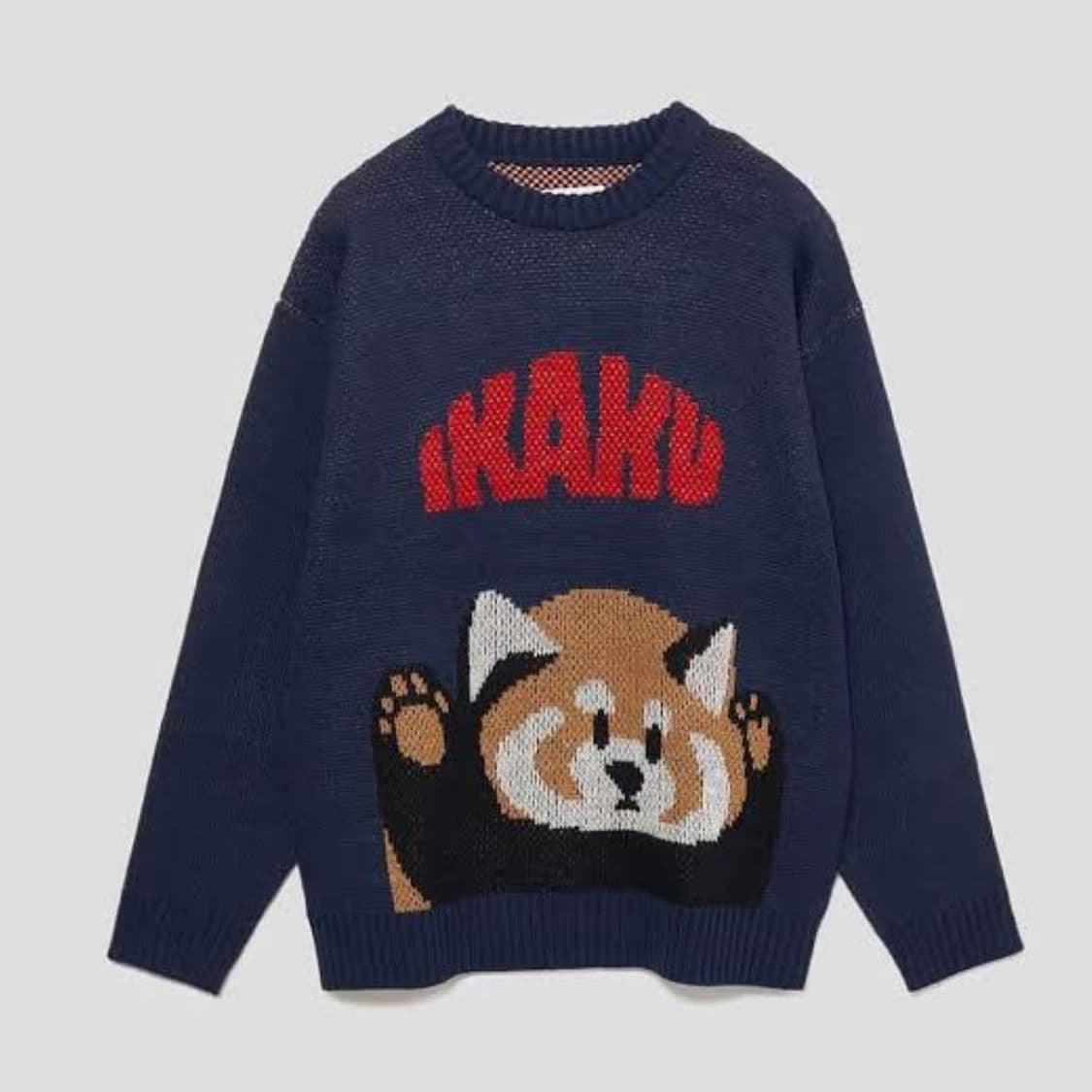 Ikaku 레드 판다 스웨터 상품이미지1