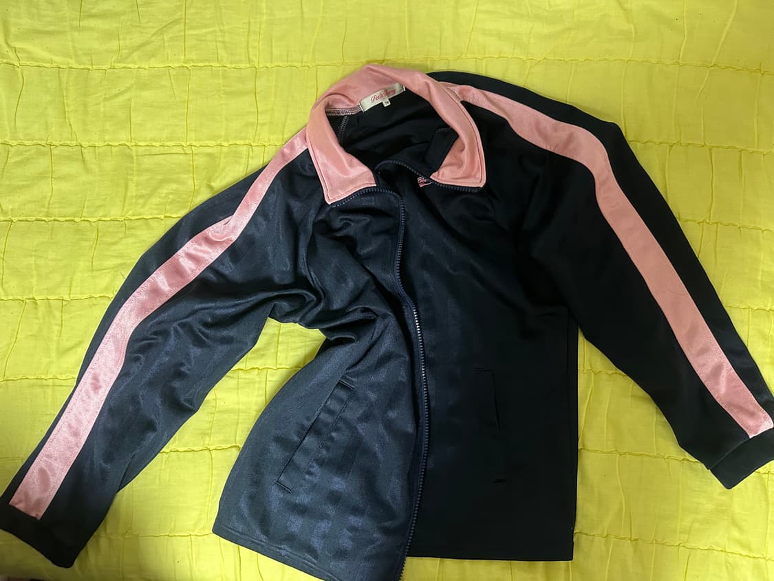 네이비 핑크 일본 브랜드 져지 상품이미지1