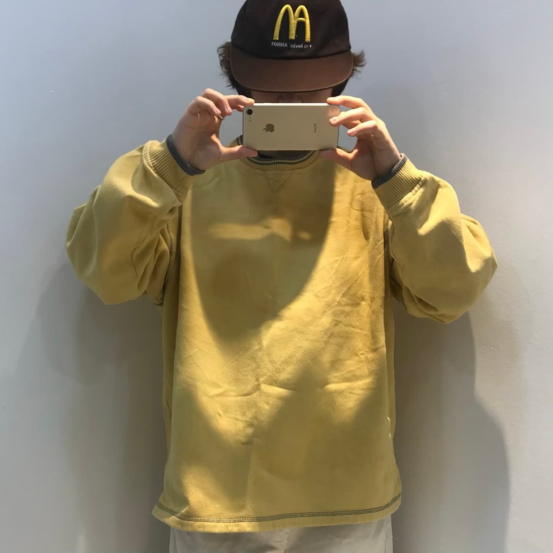 스티치 오버핏 맨투맨 상품이미지1