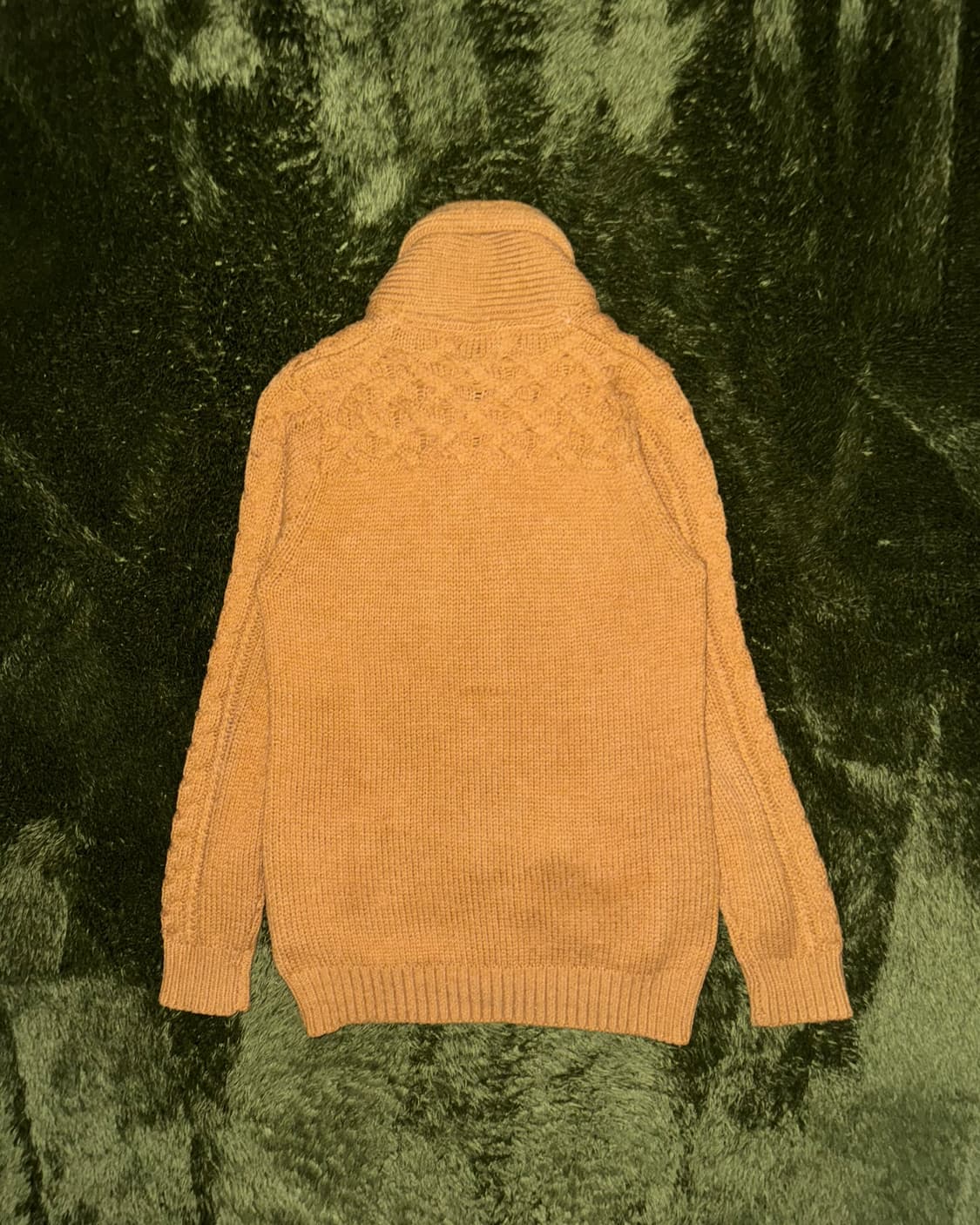 [S] BEAMS HEART 빔즈 하트 숄칼라 케이블 니트 가디건 상품이미지7