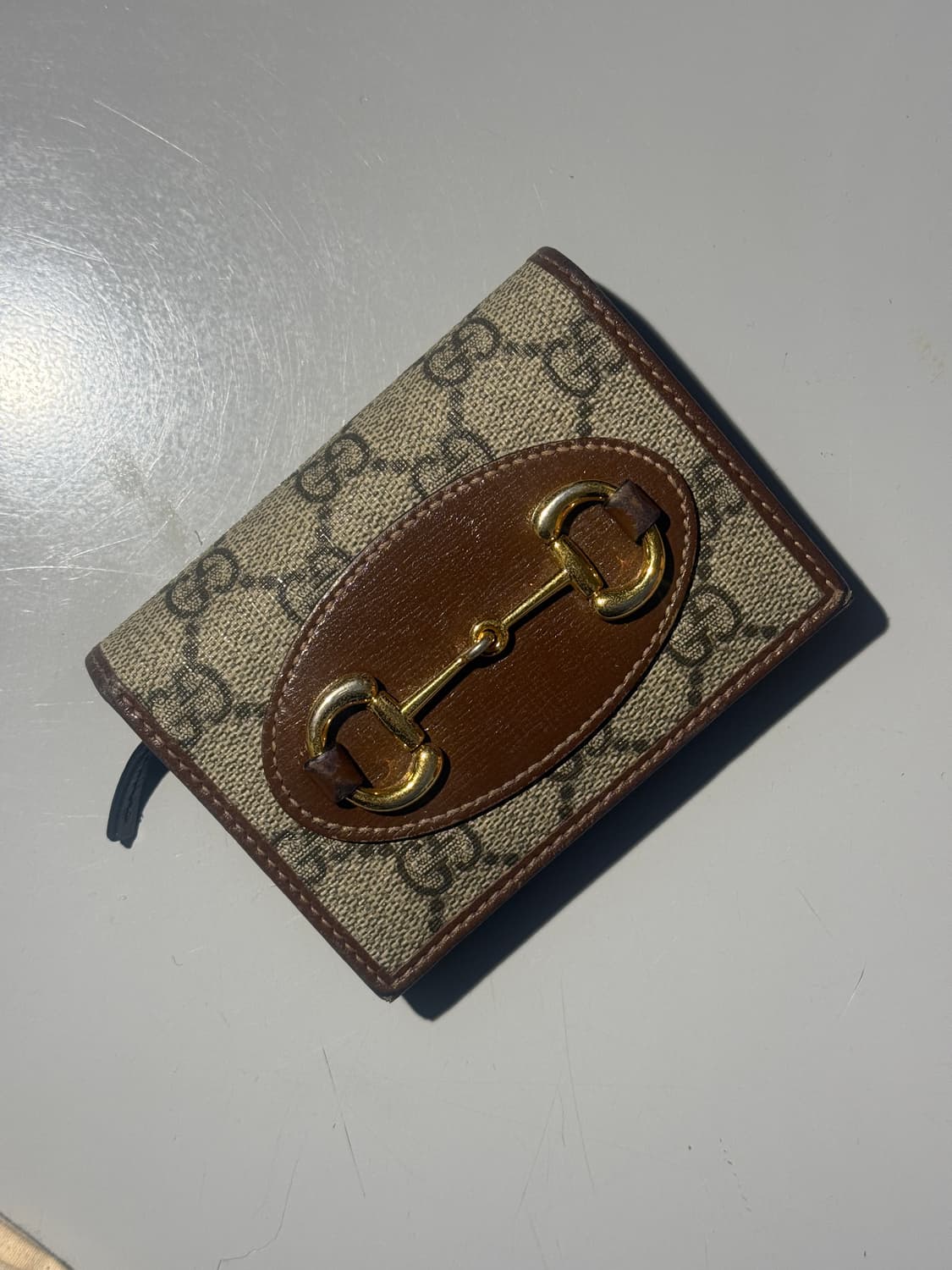 구찌 홀스빗 1955 스몰 반지갑 상품이미지2