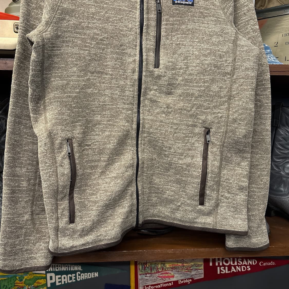 파타고니아 베터 스웨터 플리스 풀집업 자켓 보카시그레이 N884  상품이미지4