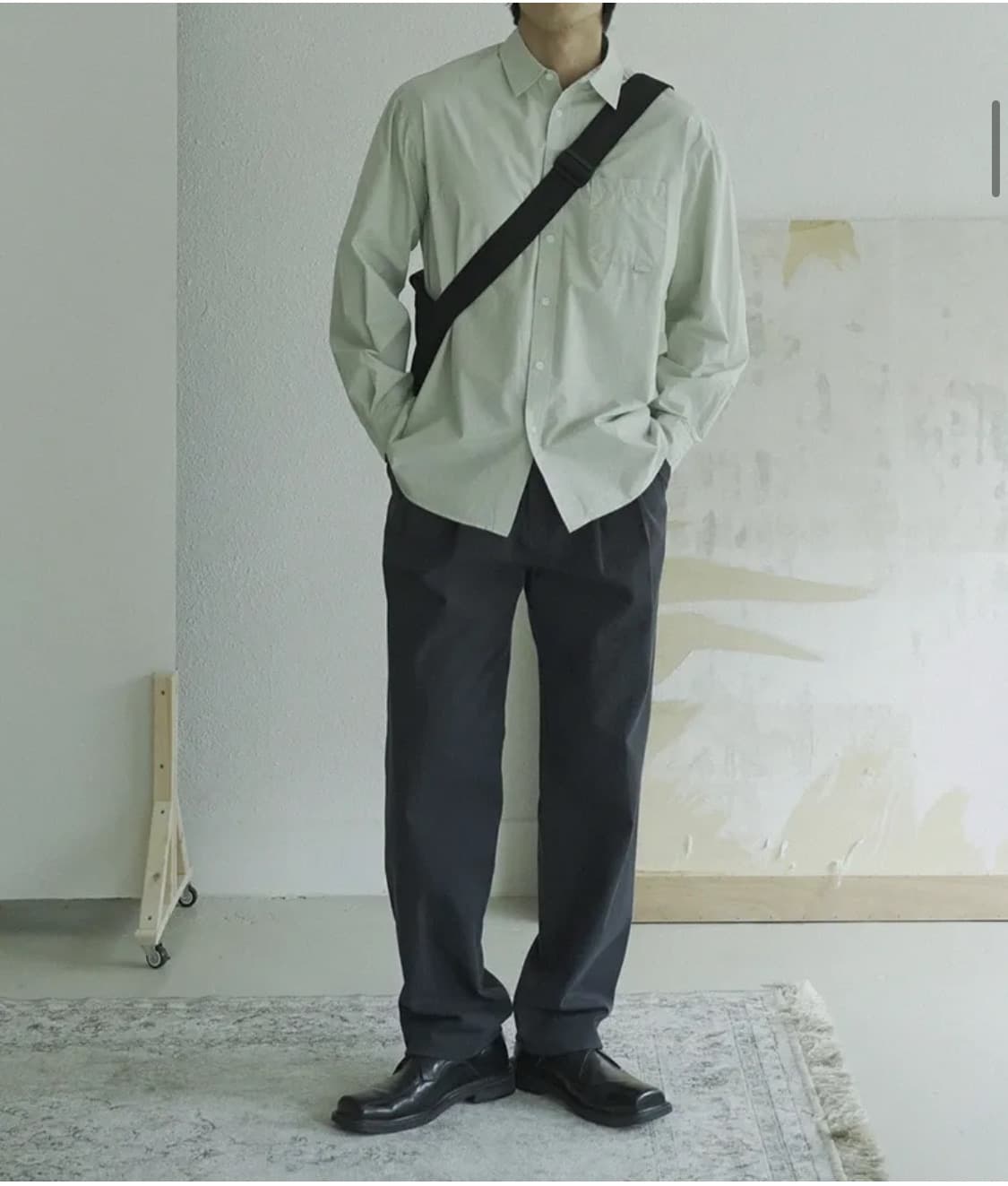 [1] 시도 siiiido 코지 에브리웨어 셔츠 민트 상품이미지2