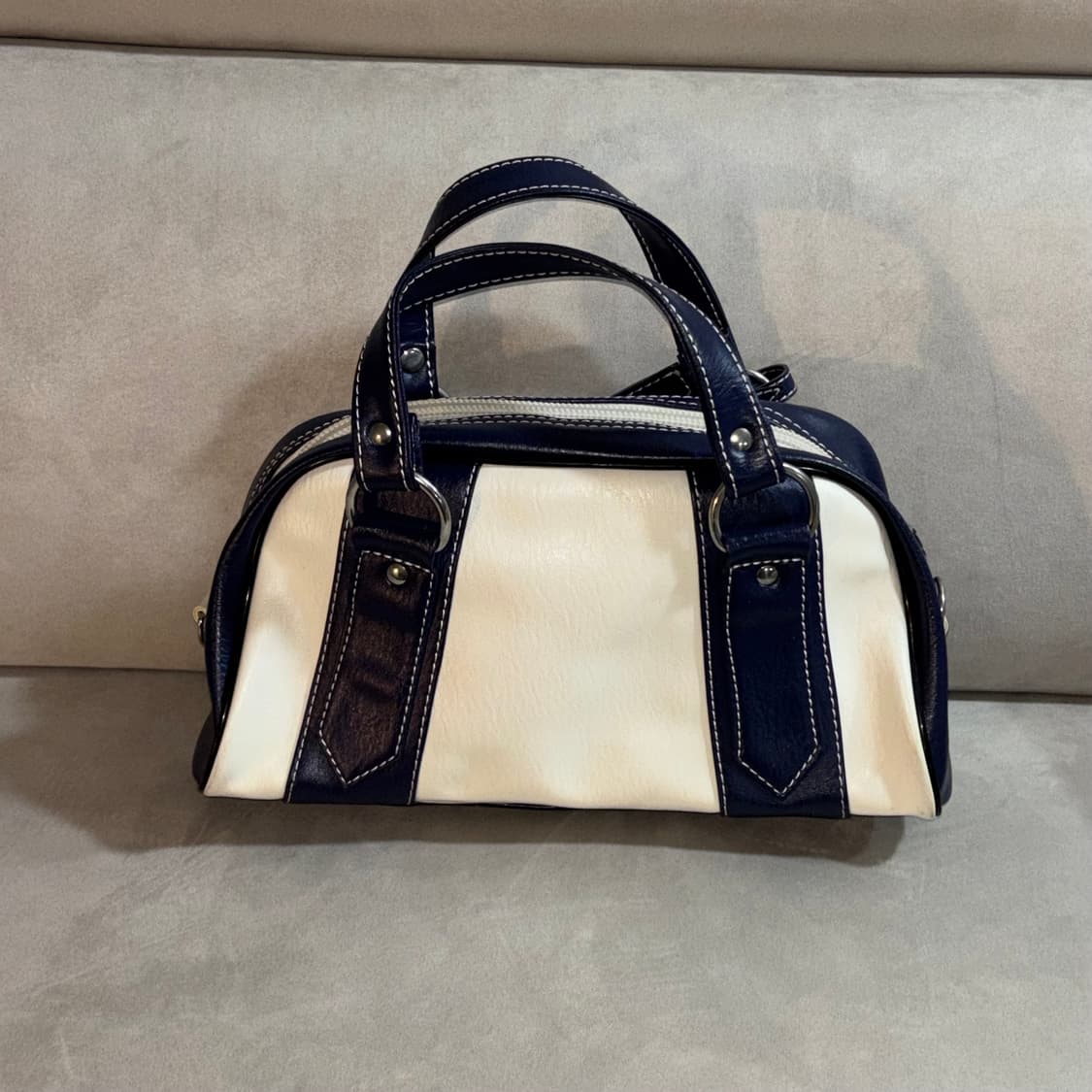 Diesel 디젤 레더 보스턴백 토트백 레더백  상품이미지5