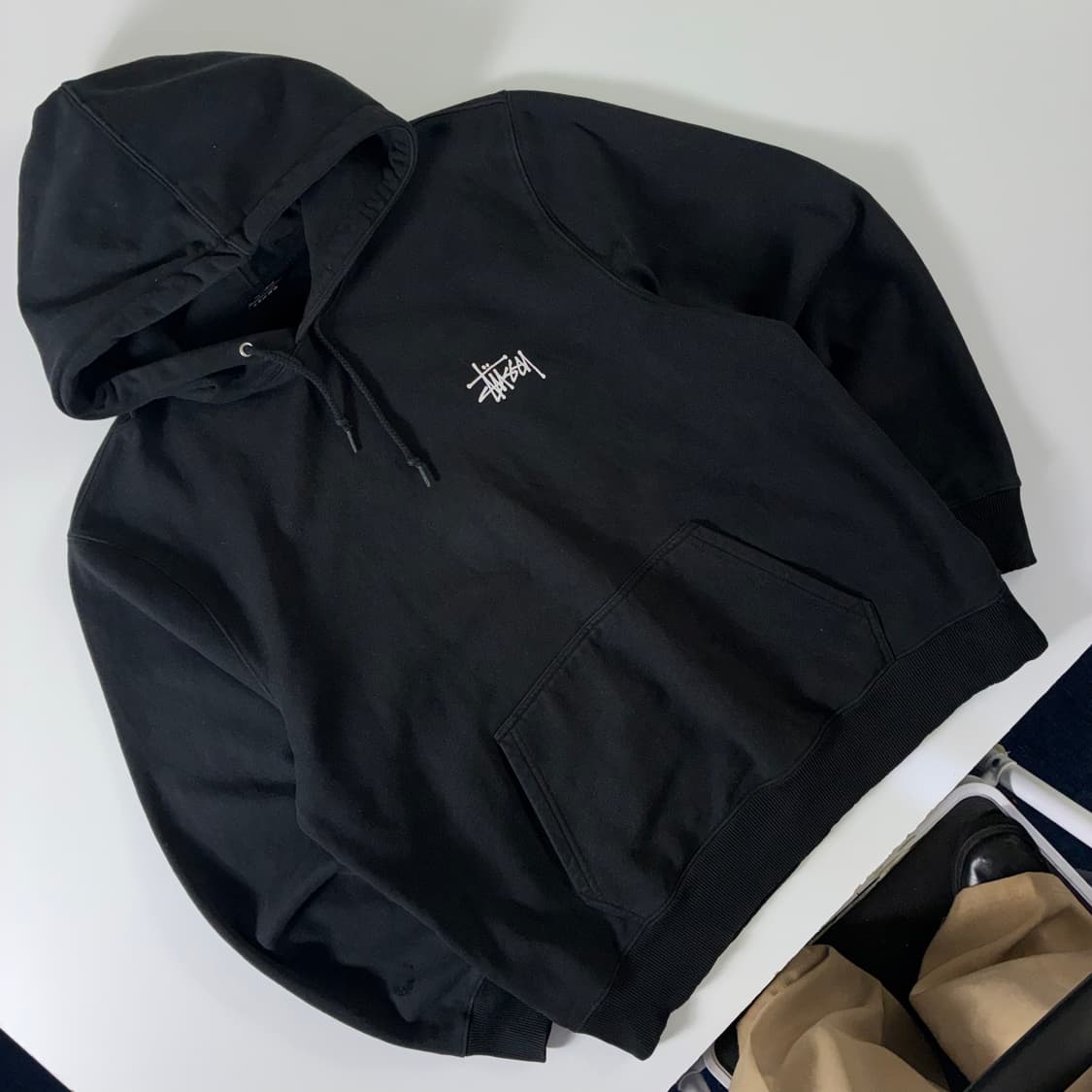 Stussy 스투시 스탁 빅로고 후드티 상품이미지3